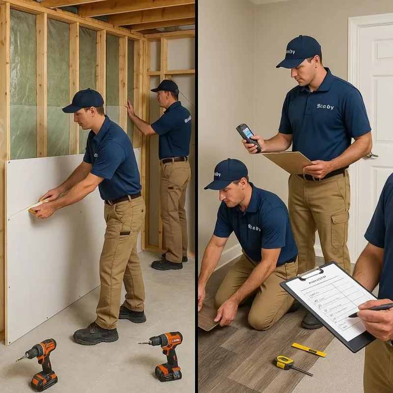 Repairs and Reconstruction process in Burien, WA